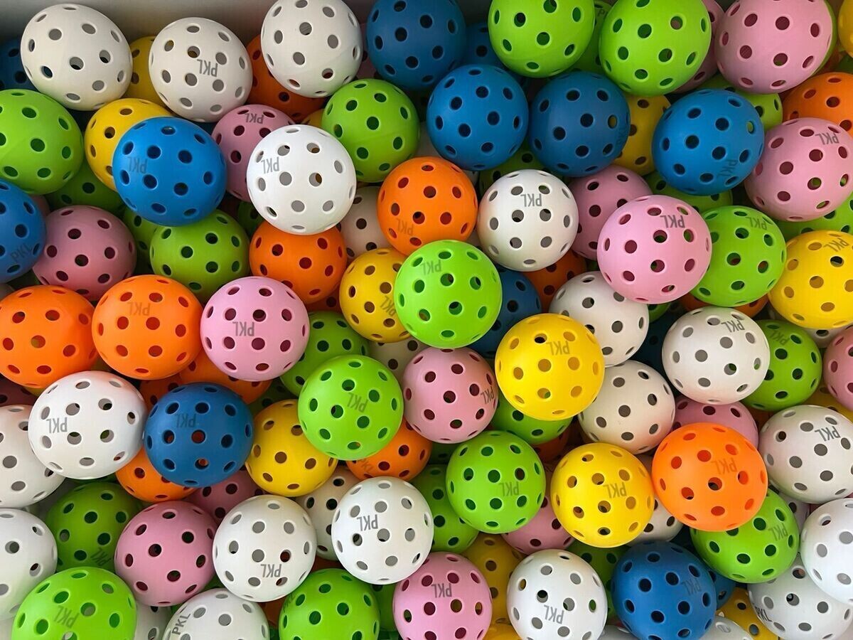 Pelotas de pickleball PKL de colores